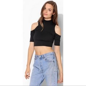 Urban Outfitters Silence & Noise Peep Shoulder Top